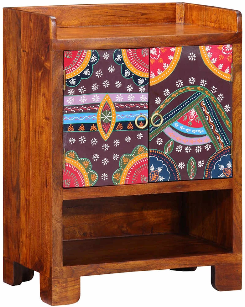 Batu skrynia Ruda 55 x 35 x 75 cm Kietos akacijos mediena