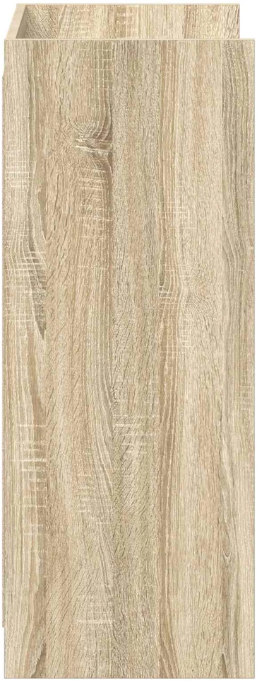 Batu skrynia Sonoma ąžuolas 48 x 36 x 92 cm Apdirbta mediena