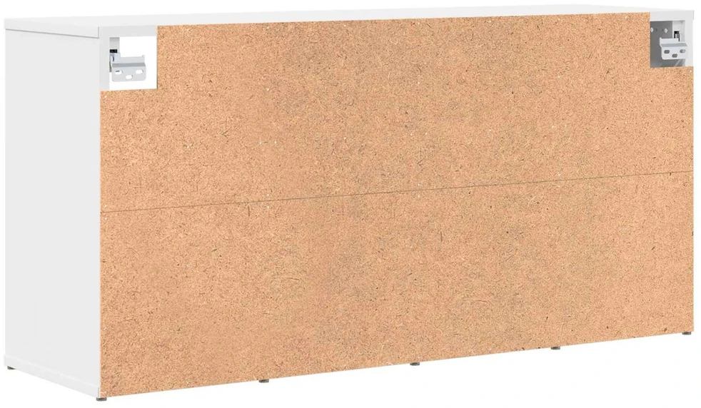 Batu skrynia 103 x 30 x 51 cm Apdirbta mediena Balta