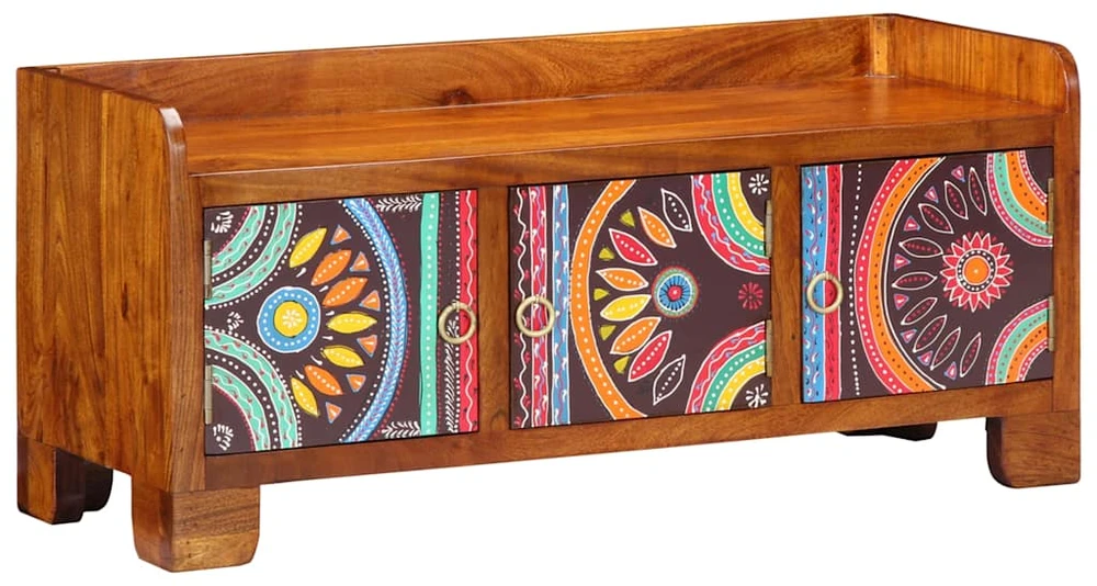 Batu skrynia su saugykla Įvairiaspalvis 90 x 35 x 40 cm