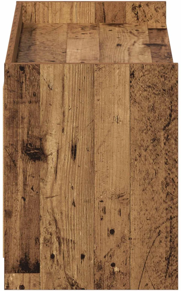 Batu skrynia su saugykla Sendintos medienos 100 x 39,5 x 51 cm