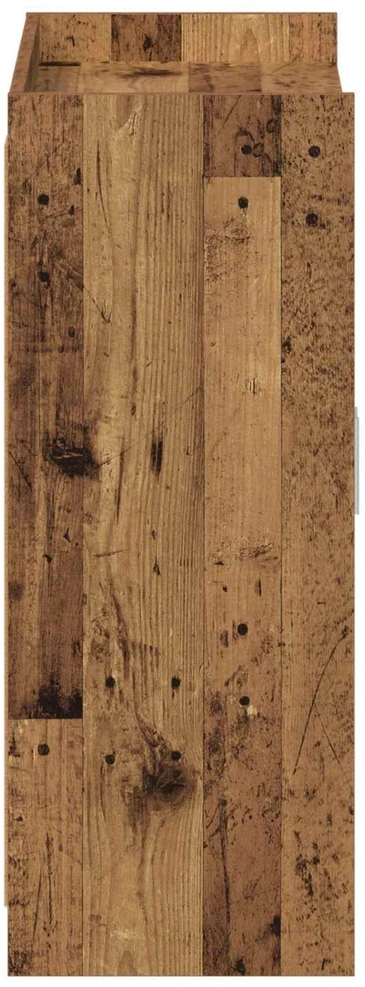 Batu skrynia su saugykla Sendintos medienos 73,5 x 36 x 92 cm