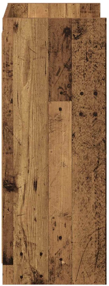 Batu skrynia su saugykla Sendintos medienos 48 x 36 x 92 cm