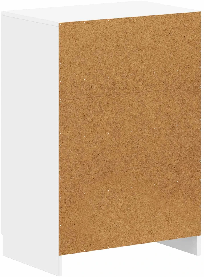 Batu skrynia UTRECHT 59,5 x 39,5 x 87 cm Apdirbta mediena Balta