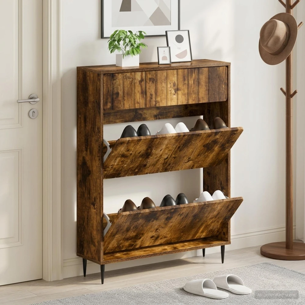 Batu skrynia ZWOLLE 78 x 24 x 103 cm Apdirbta mediena