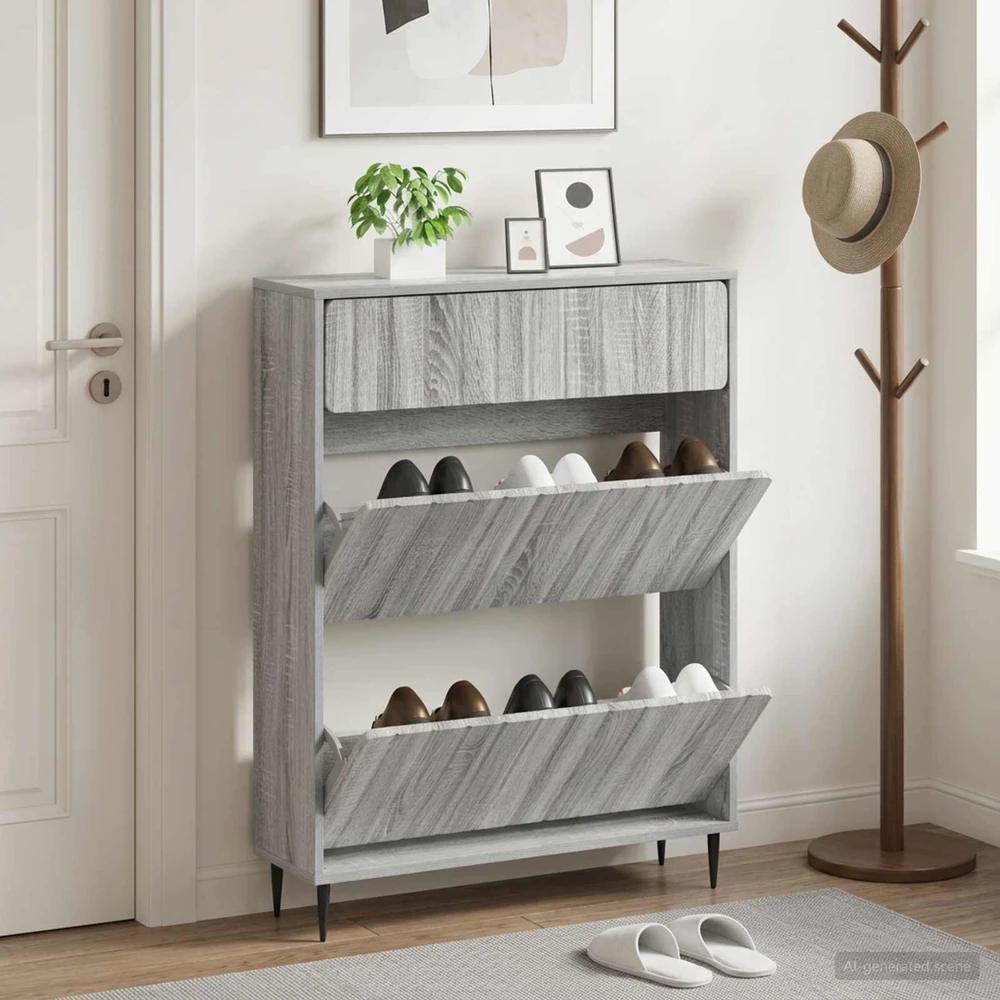 Batu skrynia ZWOLLE 78 x 24 x 103 cm Apdirbta mediena