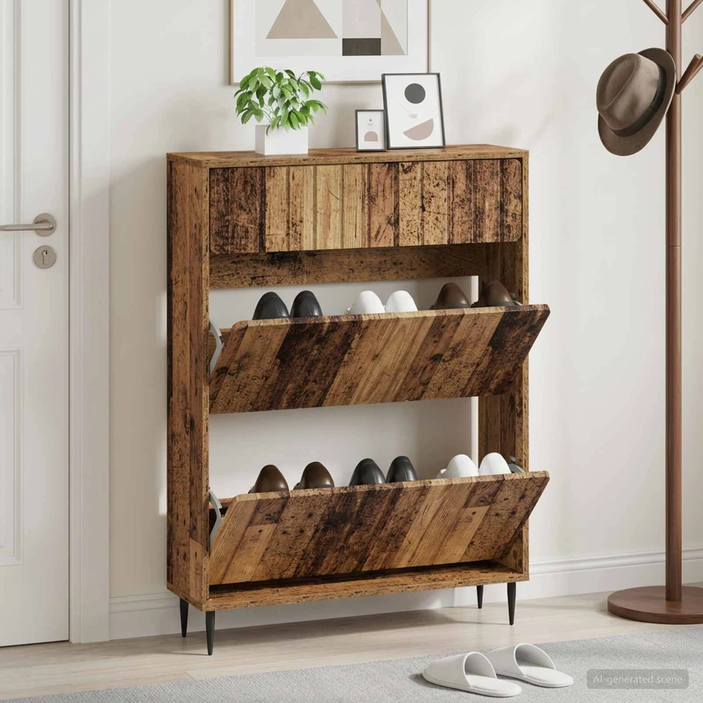 Batu skrynia ZWOLLE 78 x 24 x 103 cm Apdirbta mediena