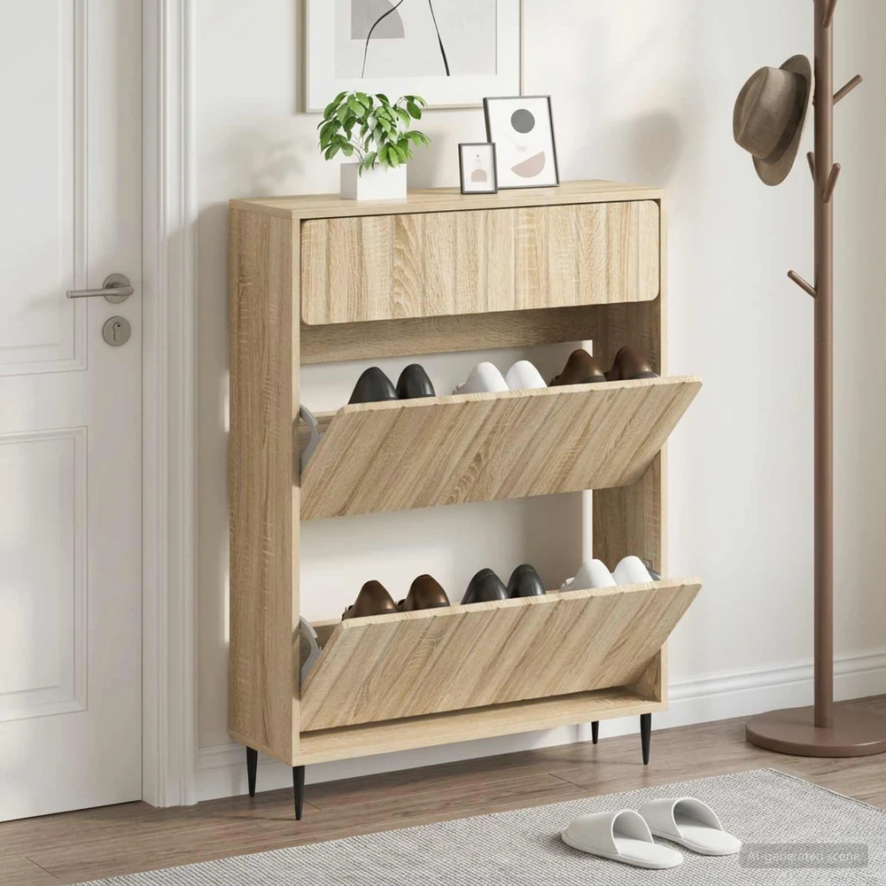 Batu skrynia ZWOLLE 78 x 24 x 103 cm Apdirbta mediena