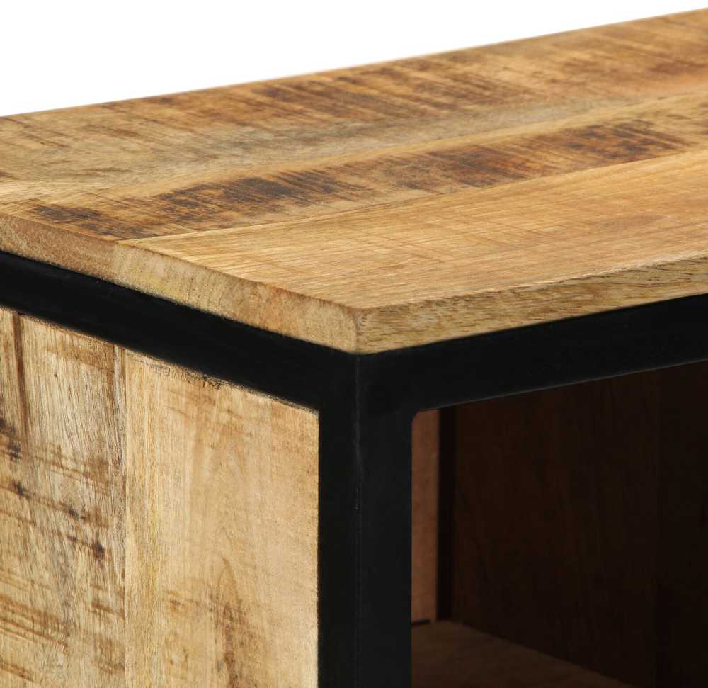 Batu skrynia 50 x 30 x 110 cm Kietas mango medis Ruda