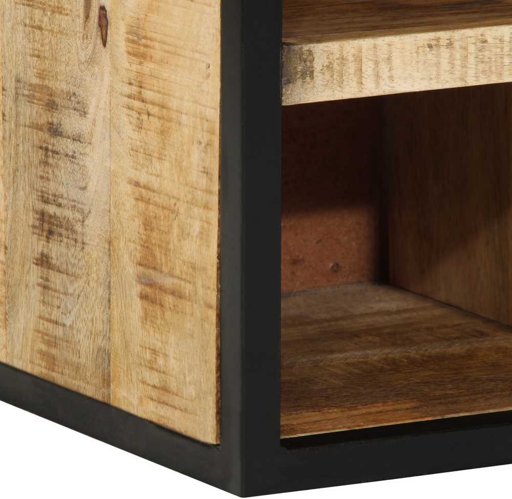 Batu skrynia 50 x 30 x 110 cm Kietas mango medis Ruda