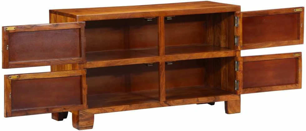 Batu skrynia 90 x 35 x 55 cm Kietos akacijos mediena Ruda