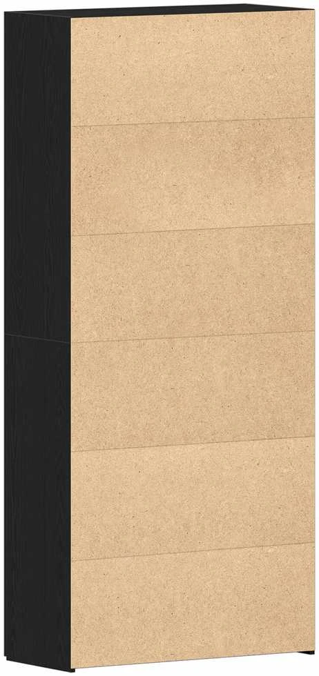Batu skrynia 80 x 35.5 x 180 cm Apdirbta mediena Juoda