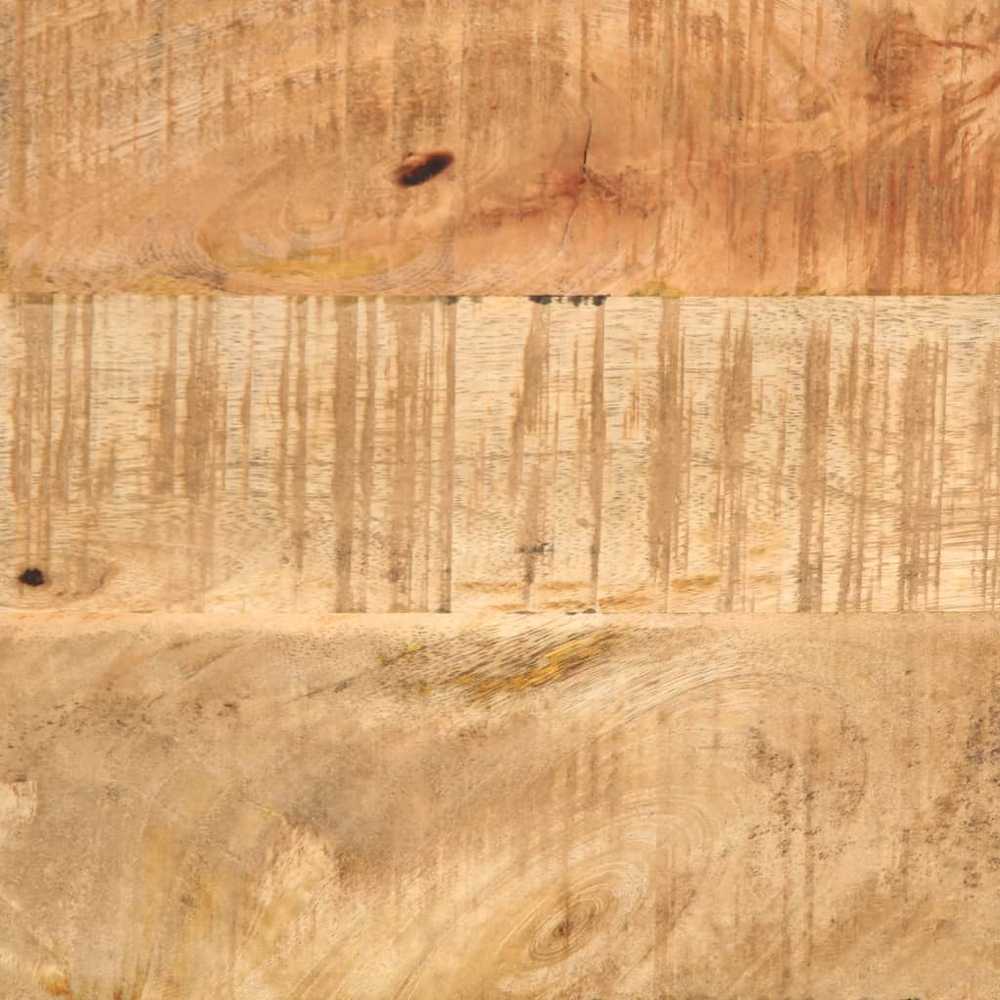 Batų spintelė, 60x35x53cm, neapdorotos mango medienos masyvas