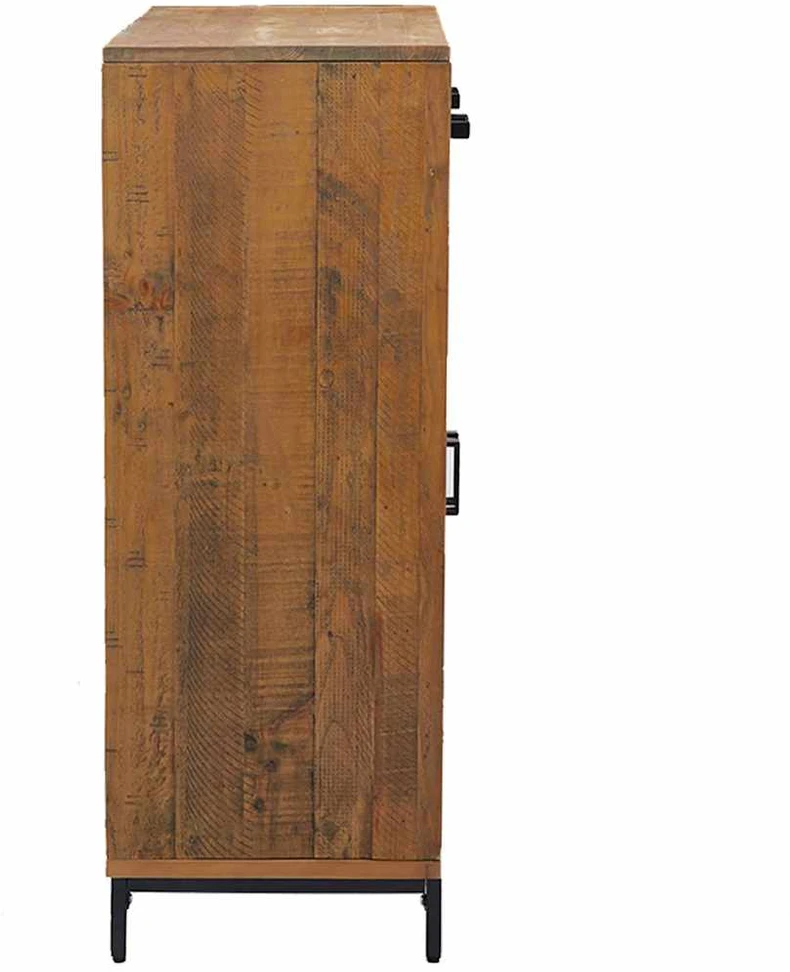 Batų spintelė, 75x40x110cm, pušies medienos masyvas