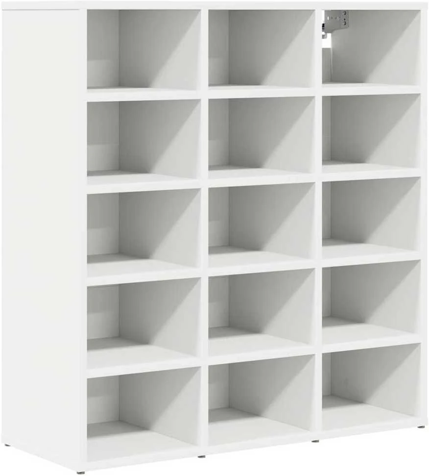 Batu skrynia 77,5 x 30 x 83,5 cm Apdirbta mediena Balta