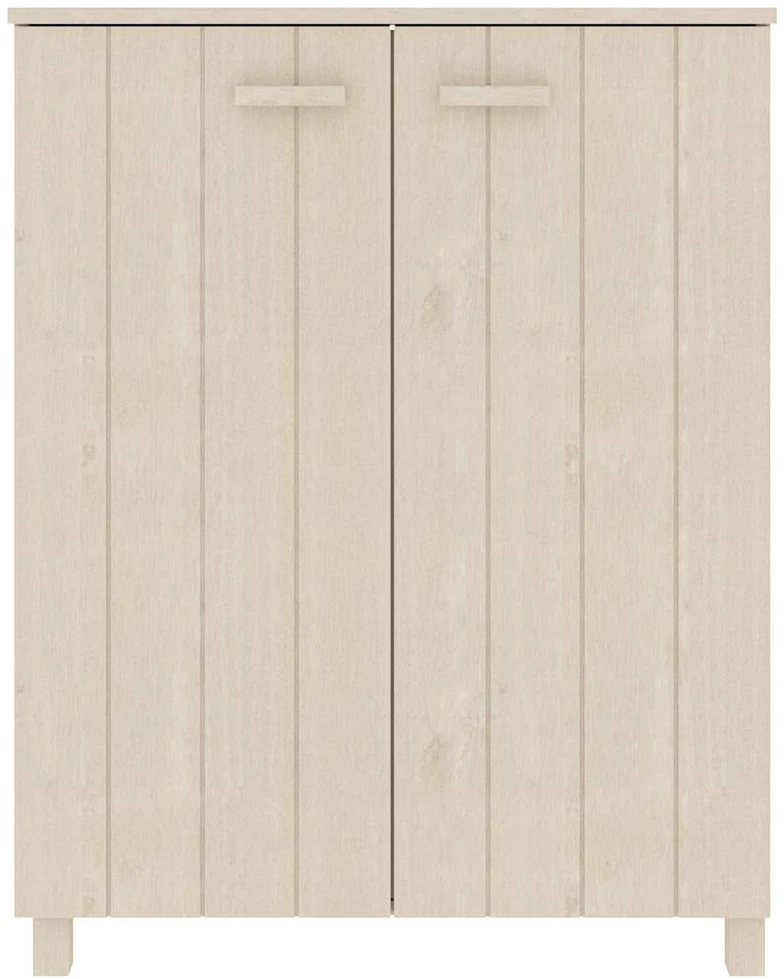 Batų spintelė HAMAR, medaus ruda, 85x40x108cm, pušies masyvas