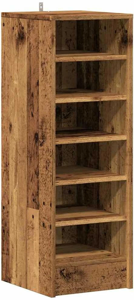 batų spintelė Old Wood 32x35x92 cm Engineered Wood