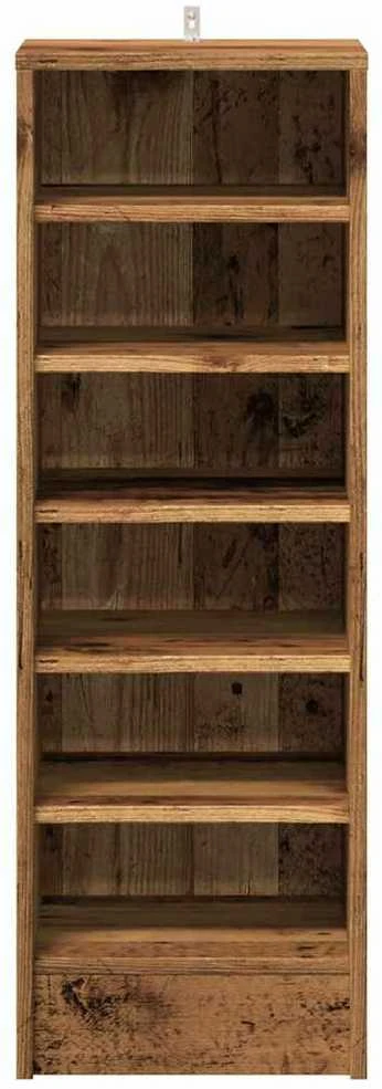 batų spintelė Old Wood 32x35x92 cm Engineered Wood