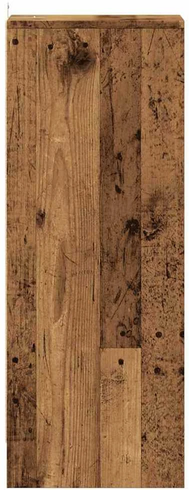 batų spintelė Old Wood 32x35x92 cm Engineered Wood
