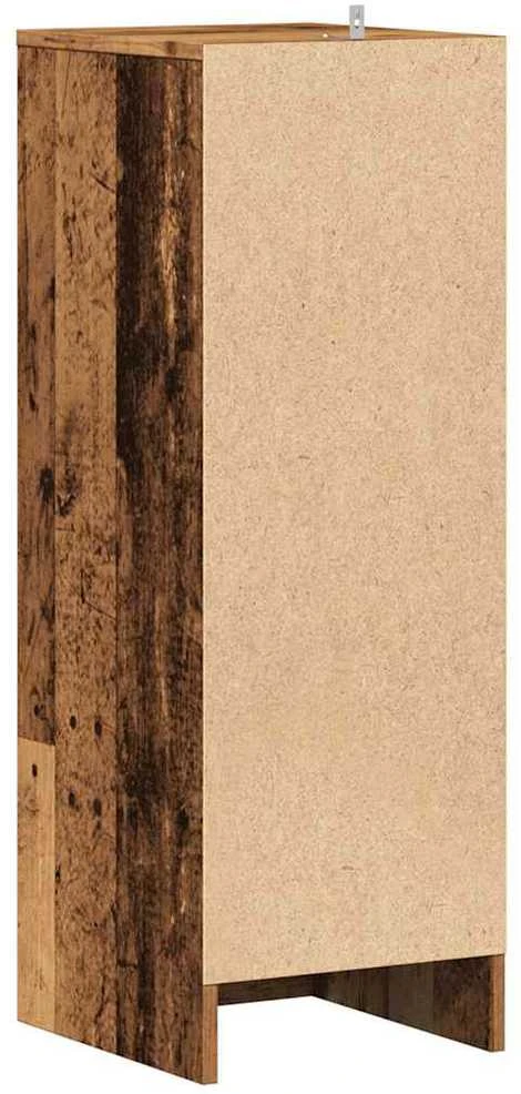 batų spintelė Old Wood 32x35x92 cm Engineered Wood