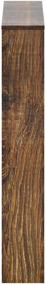 Batų spintelė su veidrodžiu, 3 aukštų, ąžuolo, 63x17x102,5cm