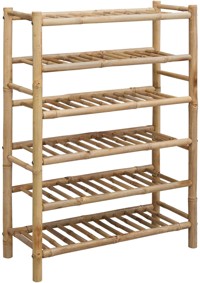 Batų stovas 68 x 28 x 96 cm Bambukas Natūrali