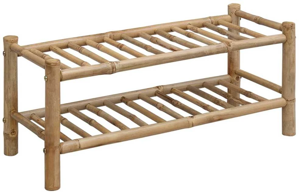Batų stovas 68 x 28 x 30 cm Bambukas Natūrali