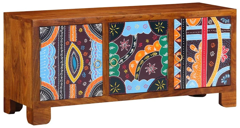 Batų suolelis Medus ruda 100 x 35 x 45 cm Alyvuogių masyvas