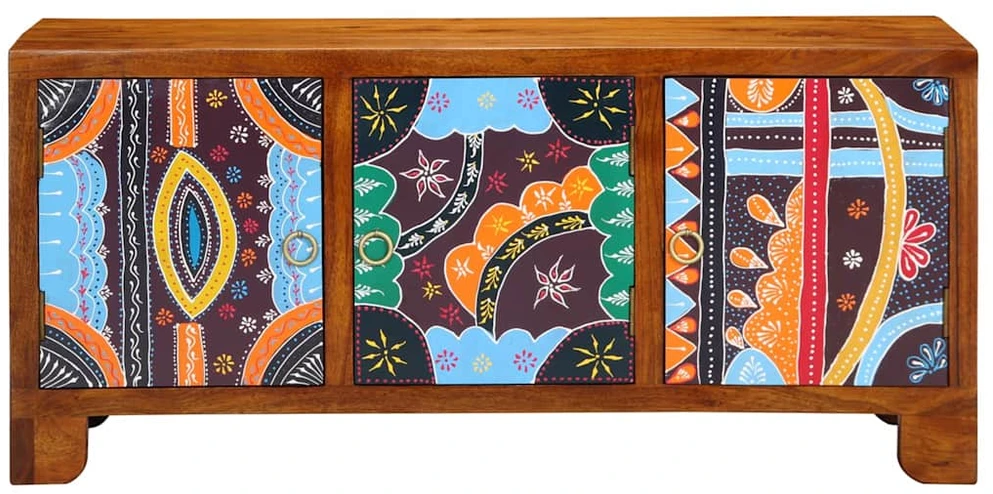 Batų suolelis Medus ruda 100 x 35 x 45 cm Alyvuogių masyvas