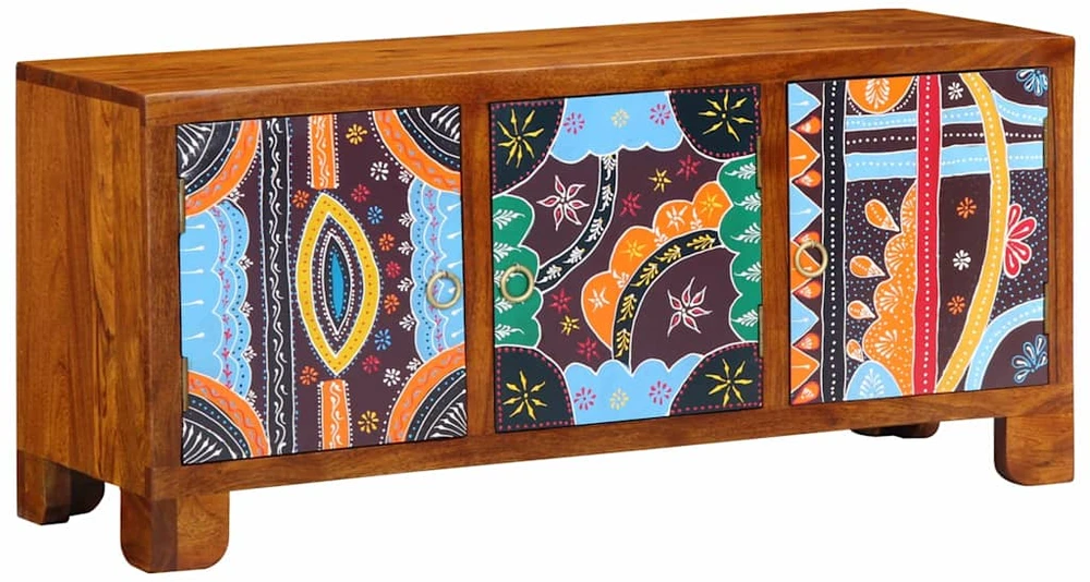 Batų suolelis Medus ruda 100 x 35 x 45 cm Alyvuogių masyvas