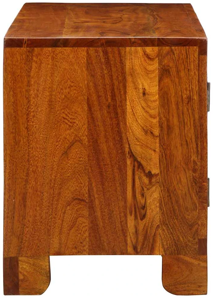 Batų suolelis Medus ruda 100 x 35 x 45 cm Alyvuogių masyvas