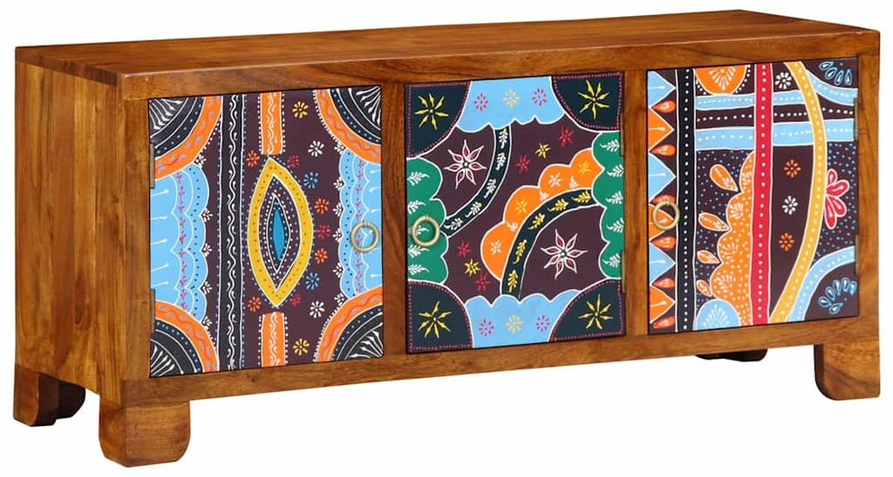 Batų suolelis Medus ruda 100 x 35 x 45 cm Alyvuogių masyvas