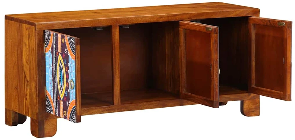 Batų suolelis Medus ruda 100 x 35 x 45 cm Alyvuogių masyvas