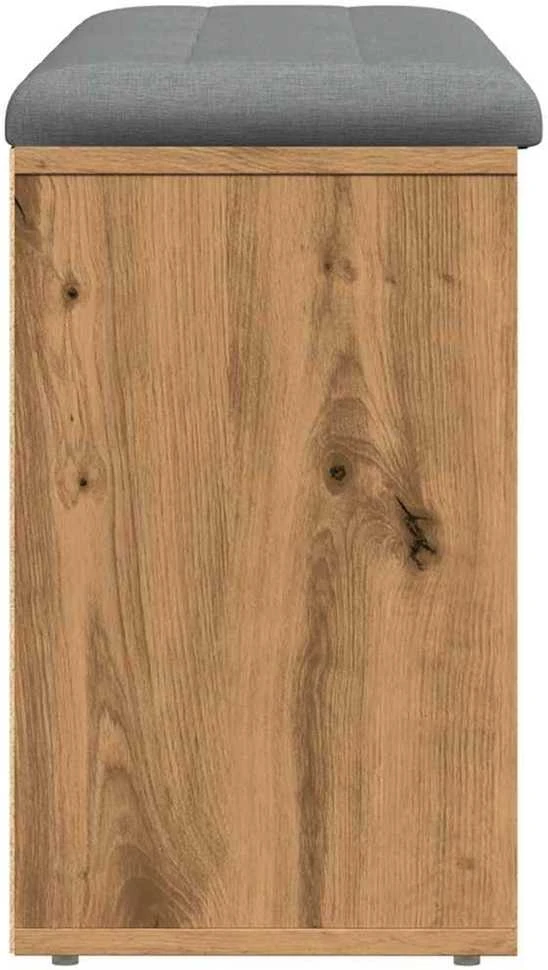 Batų suoliukas Artisan ąžuolas 102x32x50 cm inžinerinė mediena