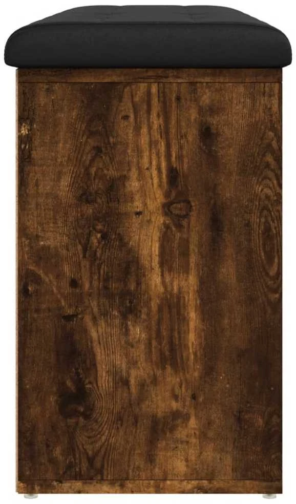 Batų suoliukas, dūminio ąžuolo, 102x32x50cm, apdirbta mediena
