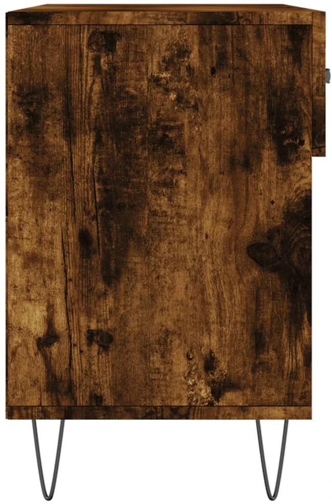 Batų suoliukas, dūminio ąžuolo, 102x35x55cm, apdirbta mediena