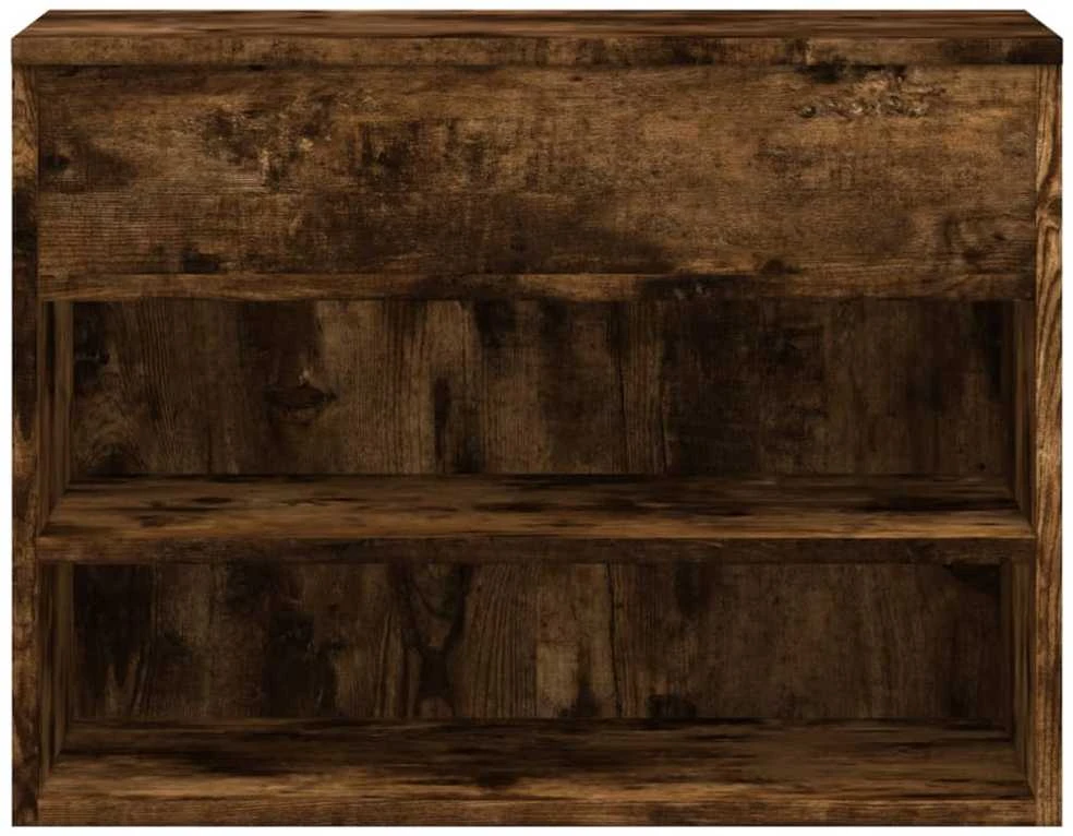 Batų suoliukas, dūminio ąžuolo, 60x30x45cm, apdirbta mediena