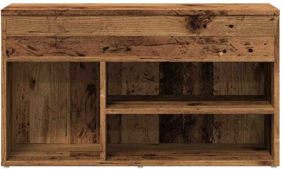 Batų suoliukas, medienos, 80x30x45cm, apdirbta mediena