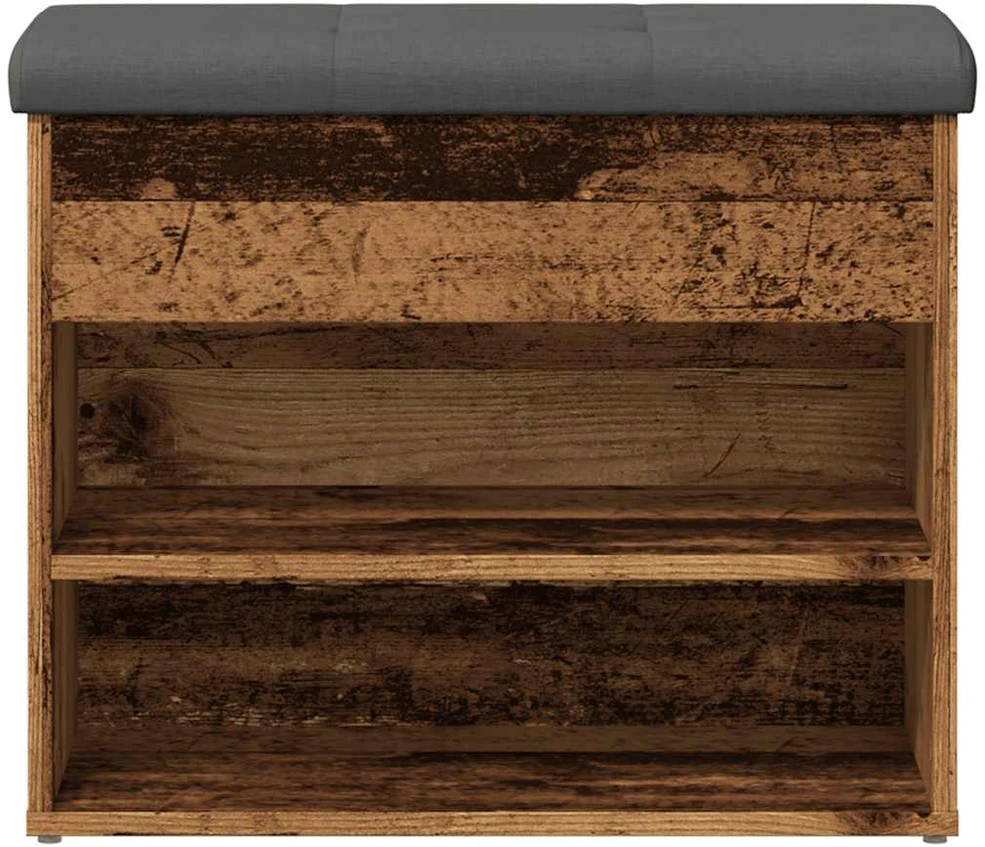 batų suoliukas Old Wood 62x32x50 cm Inžinierinė mediena