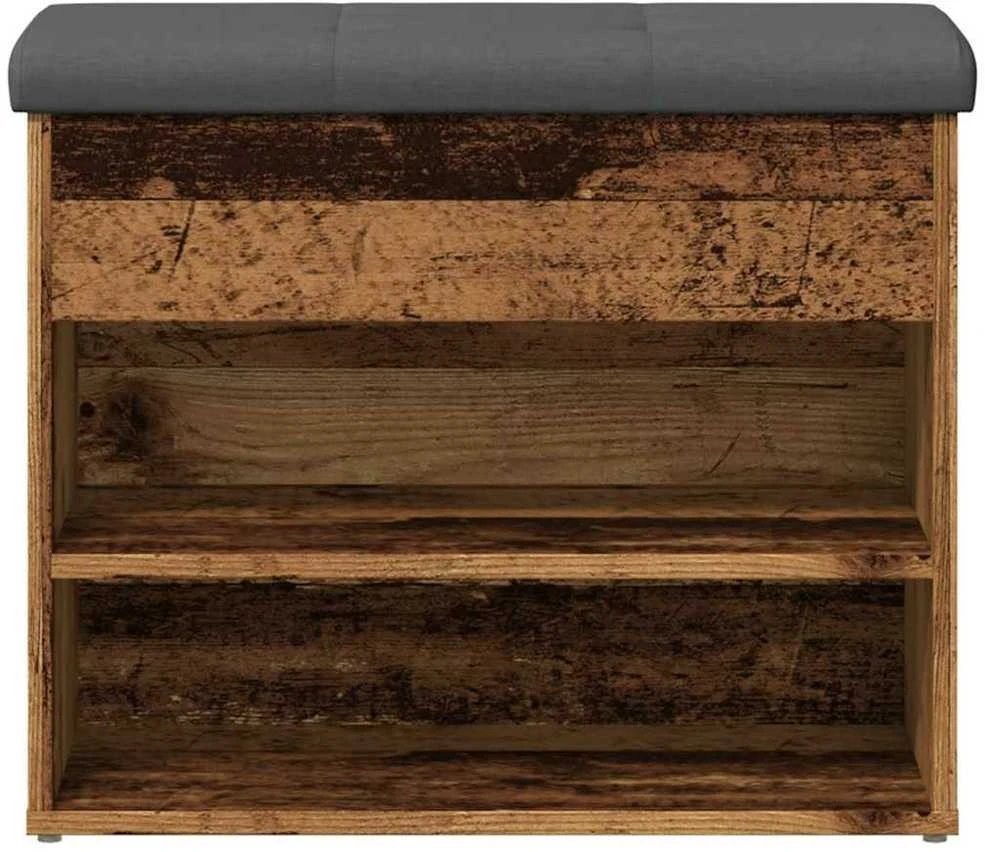 batų suoliukas Old Wood 62x32x50 cm Inžinierinė mediena