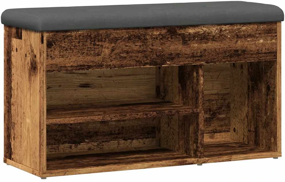 batų suoliukas Old Wood 82x32x45,5 cm Inžinerinė mediena