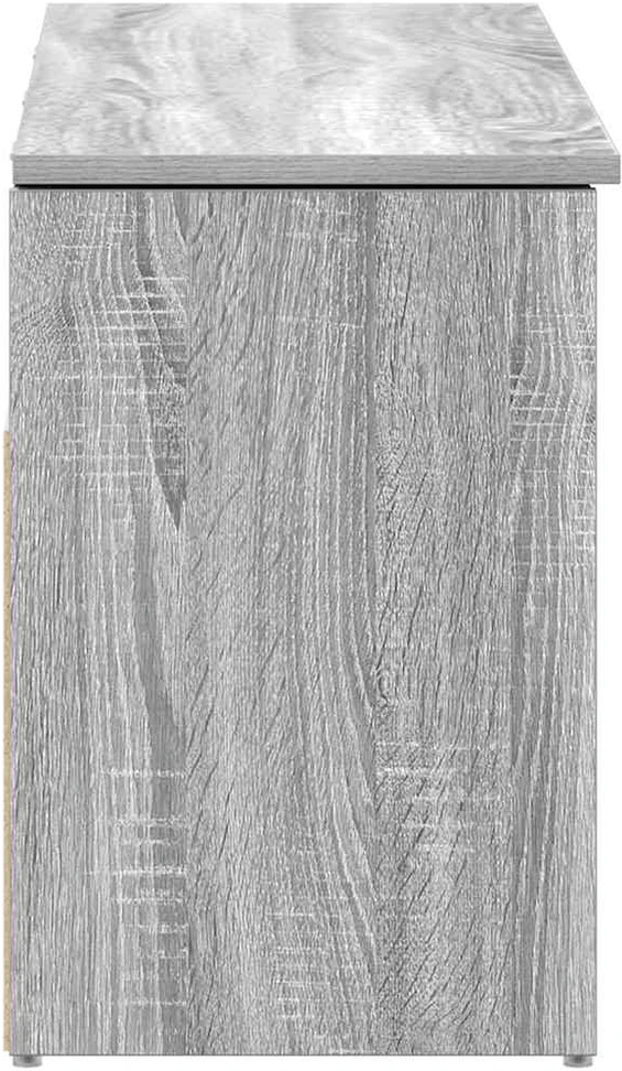 batų suoliukas pilkas Sonoma 102x30,5x45 cm inžinerinė mediena