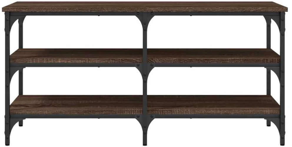Batų suoliukas, rudas ąžuolo, 100x38,5x49cm, apdirbta mediena