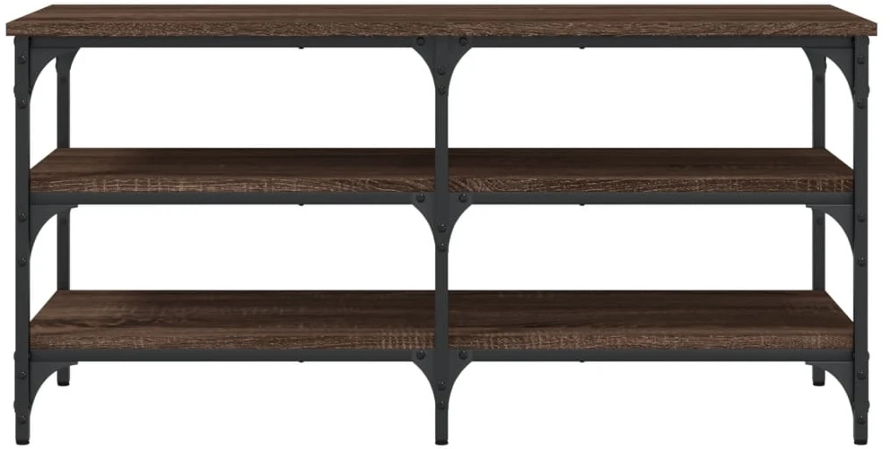Batų suoliukas, rudas ąžuolo, 100x38,5x49cm, apdirbta mediena