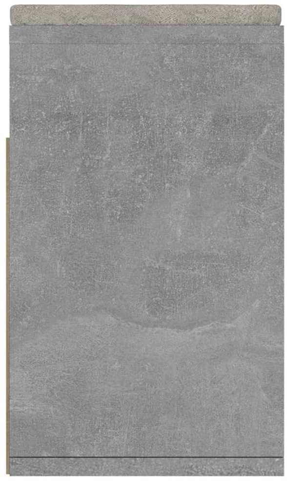 Batų suoliukas su pagalvėle, betono, 104x30x49cm, mediena