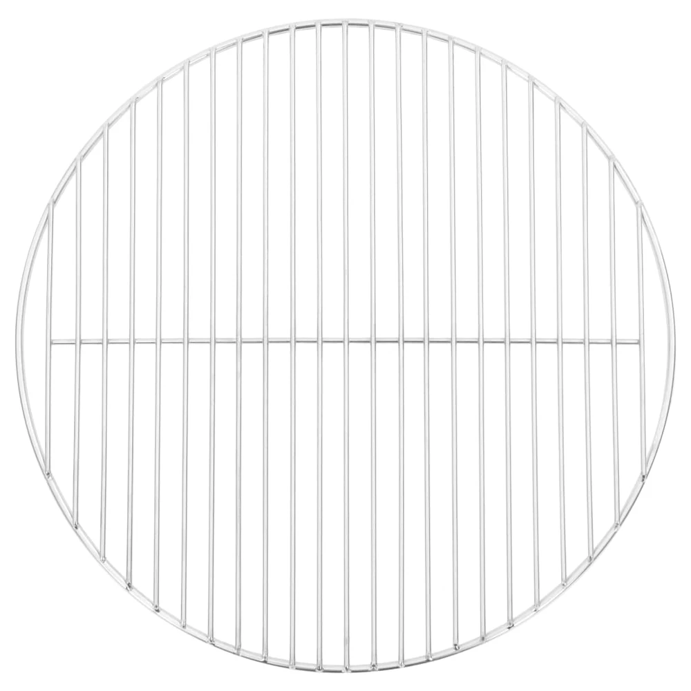 BBQ grotelės, skersmuo 44,5cm, nerūdijantis plienas, apvalios