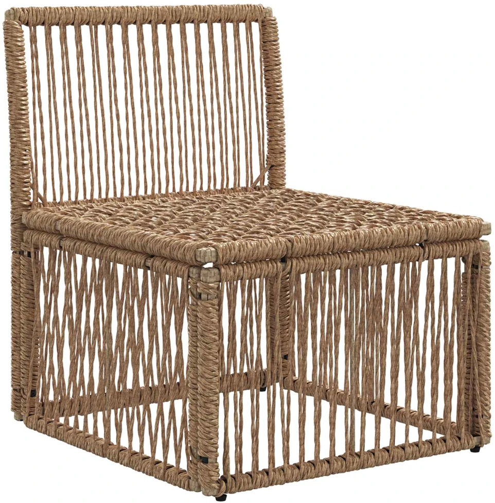 Be porankio sofa Smėlio poliratanas
