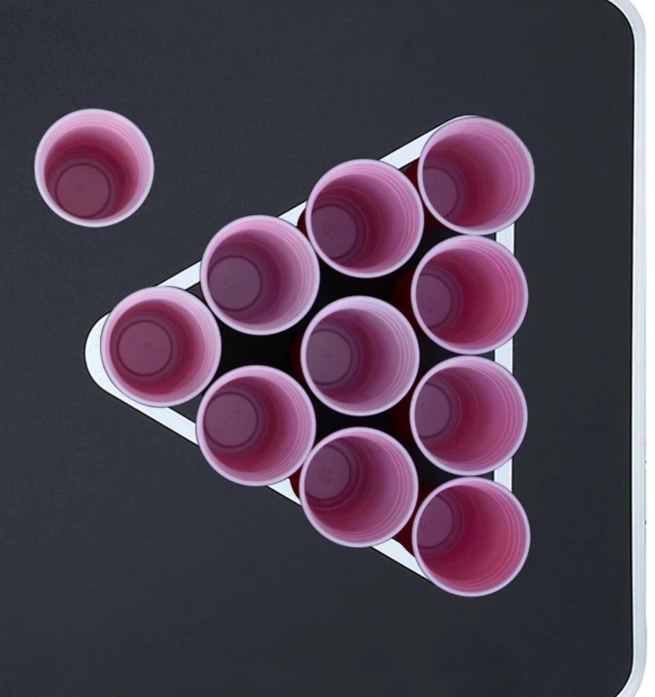 Beer Pong stalo žaidimo rinkinys, 0,5l, plastikas