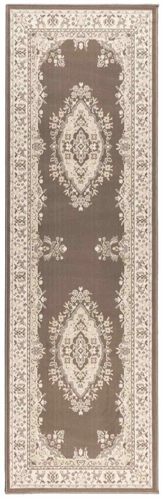 Bėgimo kilimėlis FLORNES Austas Taupe PP 7 mm