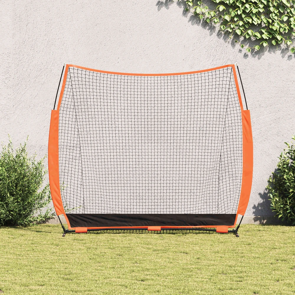 Beisbolo treniruočių tinklas Juoda 250 x 106,5 x 210 cm